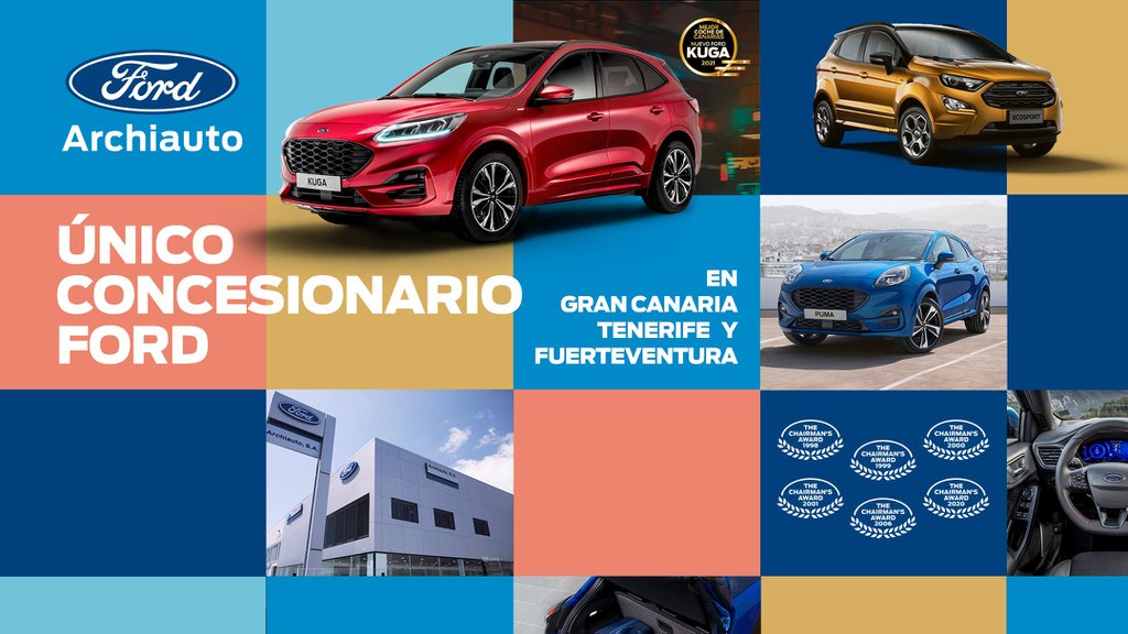 Concesionario Oficial Ford | Automoviles del Archipielago ARCHIAUTO, S.A