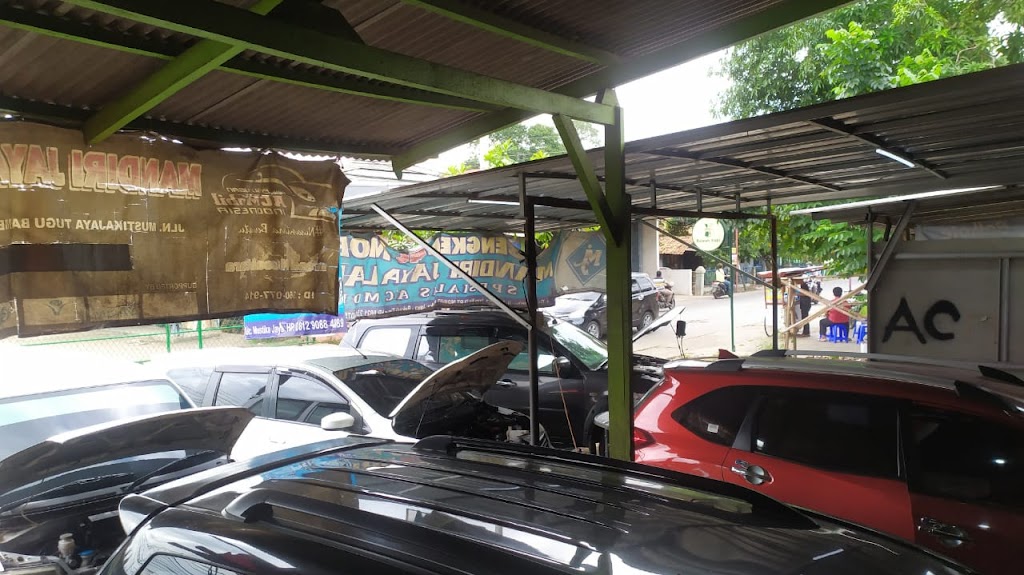 Servis AC mobil Mandiri Jaya Lancar pusat AC mobil