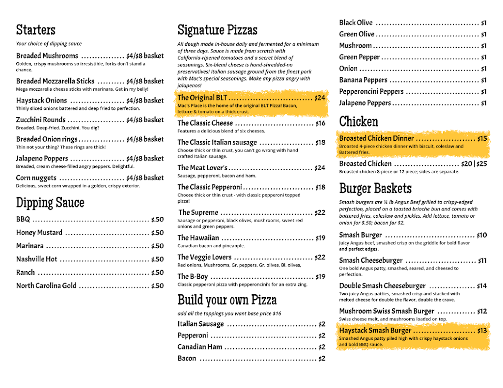  Mac's Place 2 Doors Down