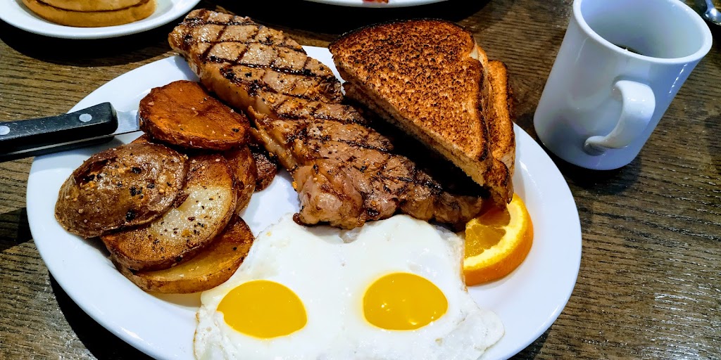 Steak and eggs