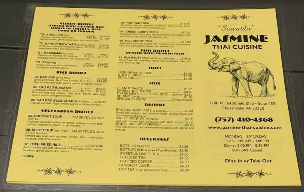 Jasmine Thai Cuisine