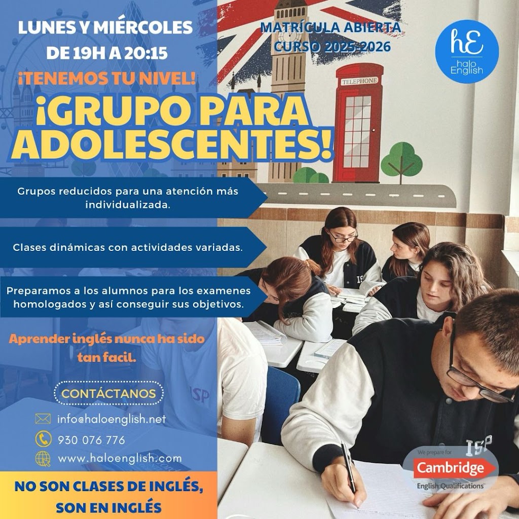 Escuela De Idiomas En Gava Halo English — Mas recientes