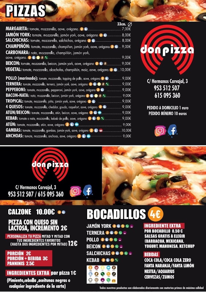Don Pizza Andujar — Mas recientes