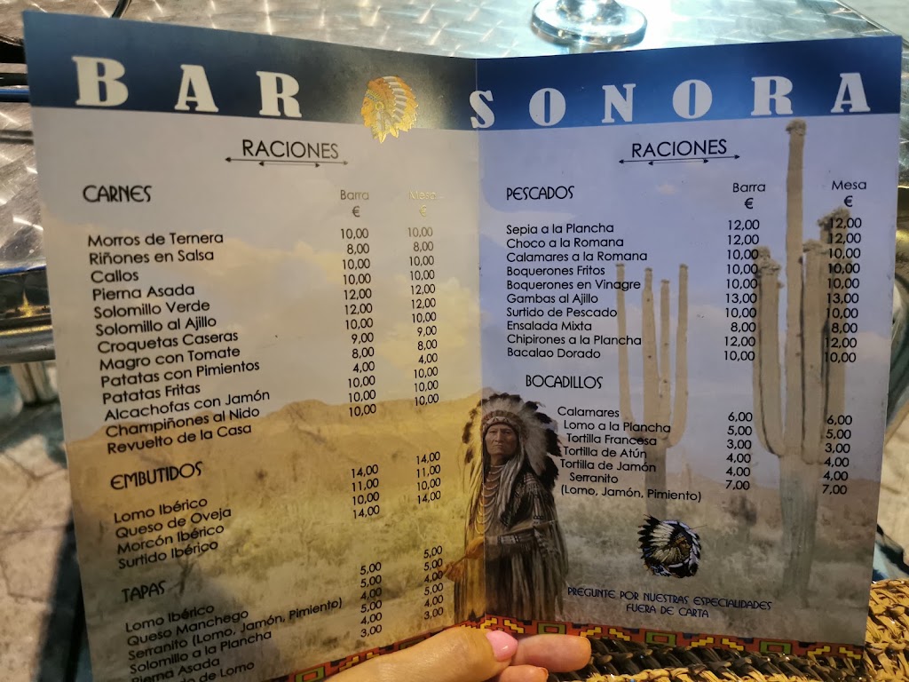 SONORA — Carta