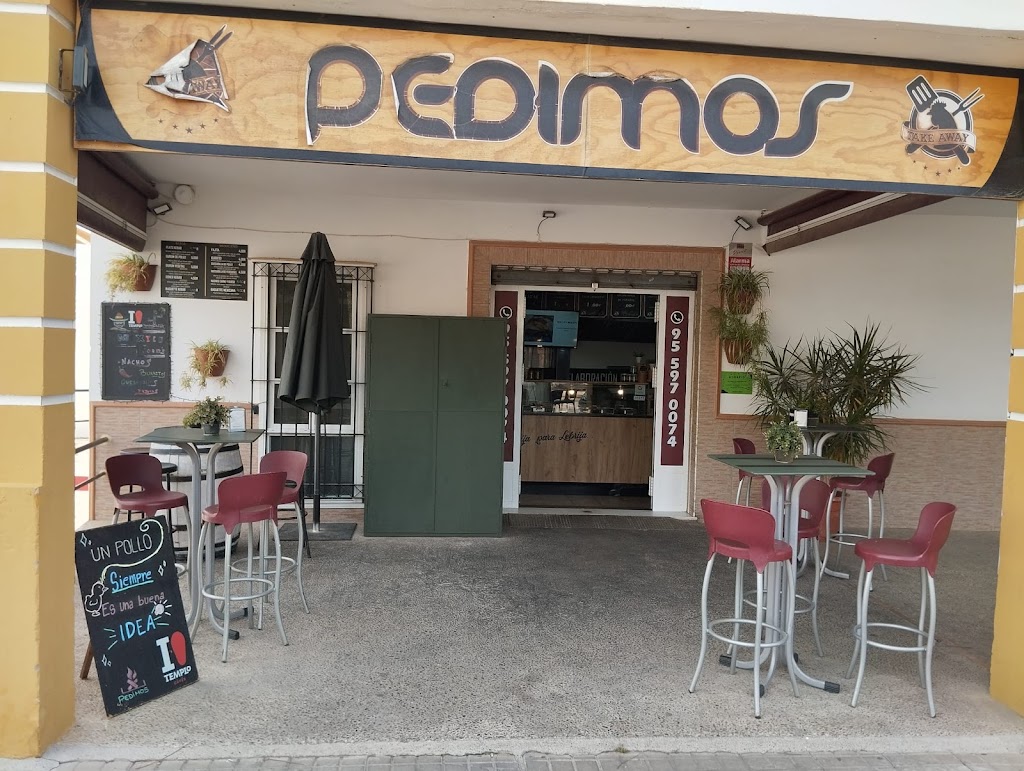 Asador de pollos Pedimos