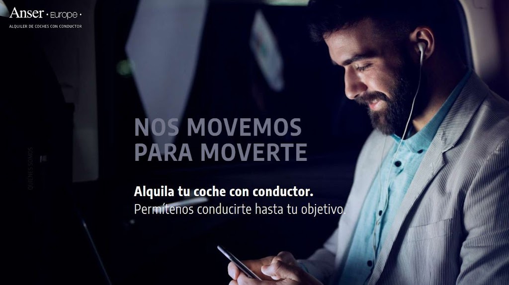 Anser Europe. Car rental with driver
