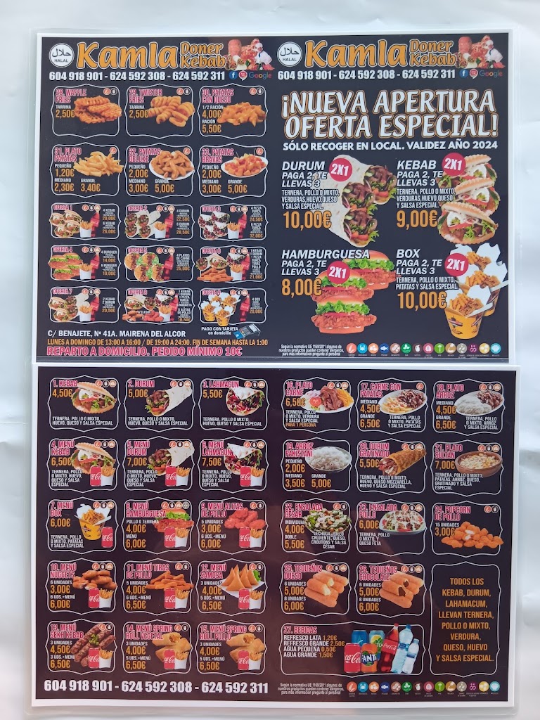 Kamla Doner kebab — Carta