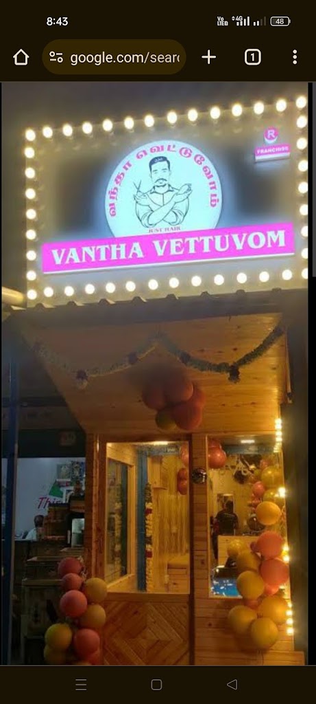 Vantha Vettuvom Men S Parlour