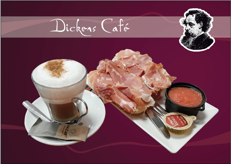 Churreria Dickens Cafe — Comida y bebida