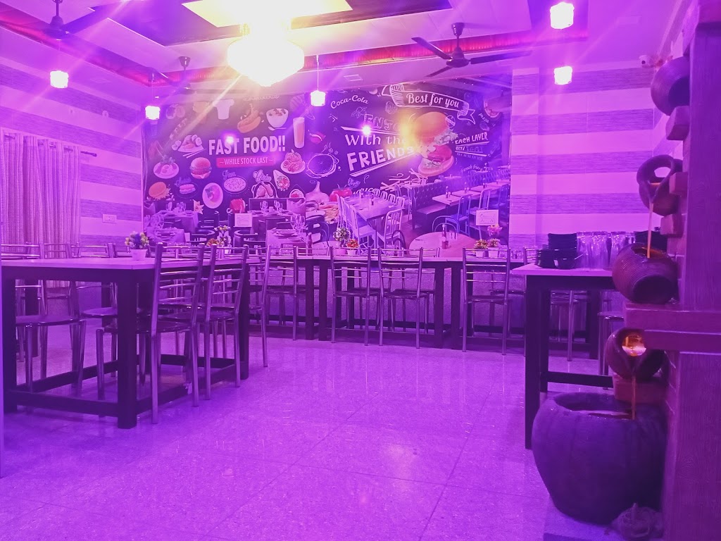 Family mart and restaurants