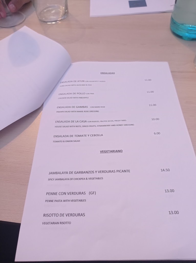 Tierra Y Mar Ayamonte — Carta