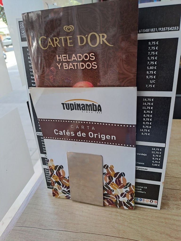 Cafeteria TRIBI'SS — Carta