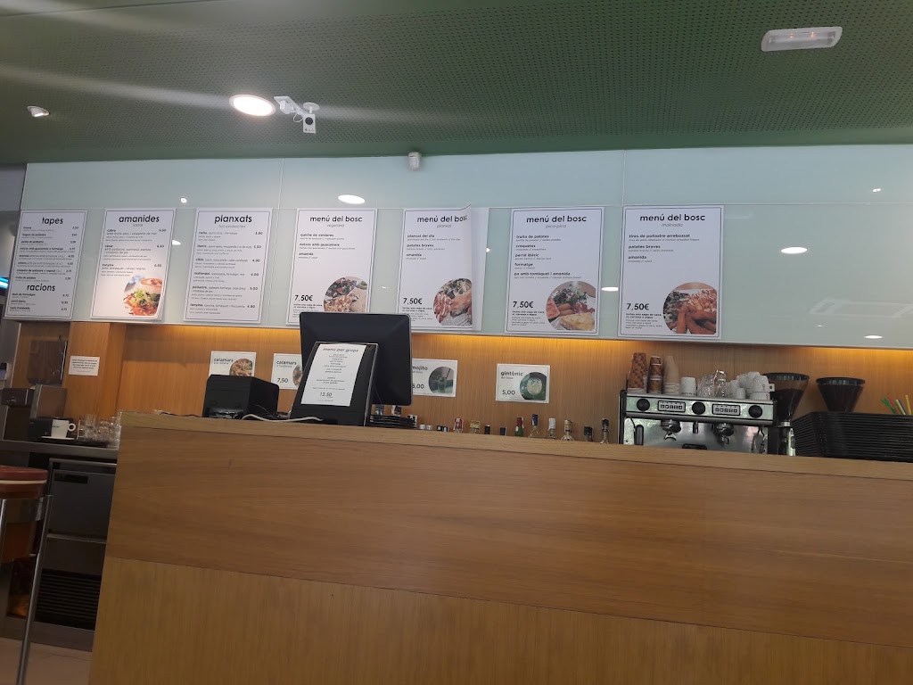 cafeteria Parc Bosc — Carta