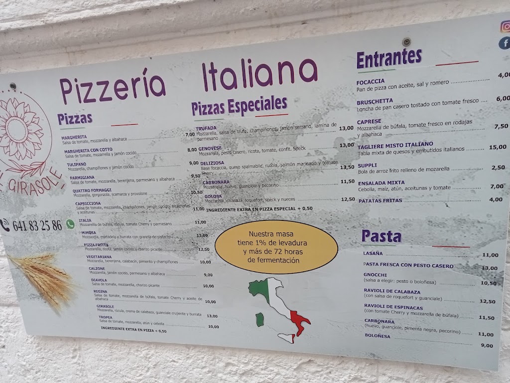 Il Girasole — Carta