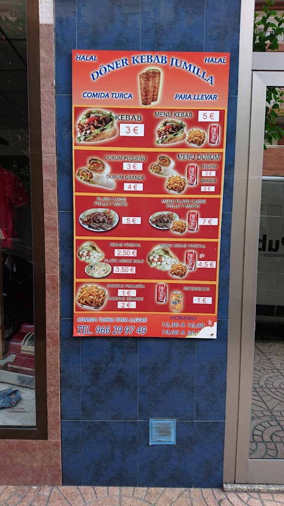 Jumilla doner kebab
