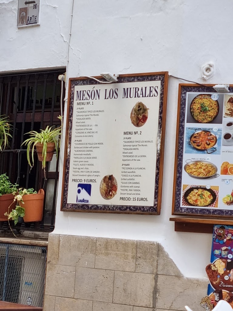 Meson Los Murales — Carta