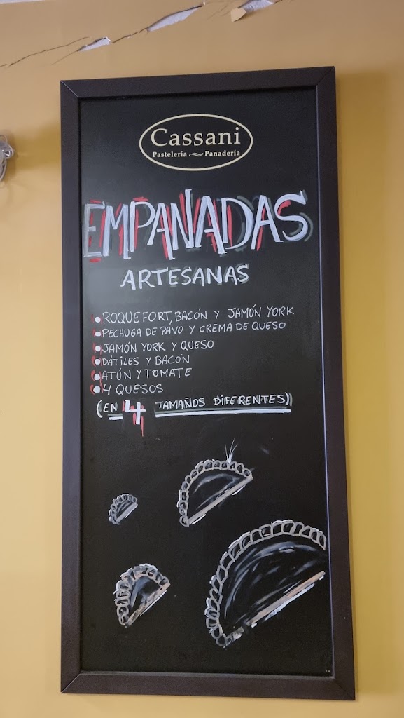Cassani Panaderia Pasteleria Puente Genil — Carta