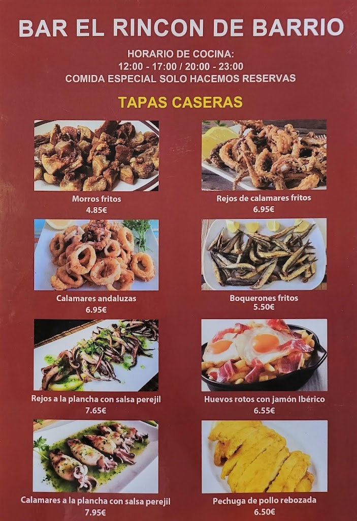 El Raco del Barri — Carta