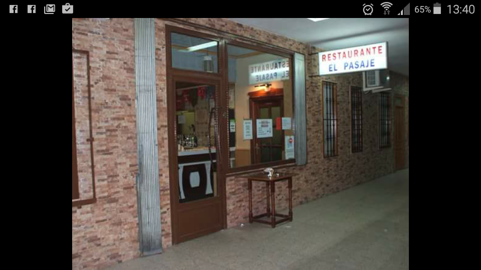 Bar Restaurante El Pasaje — Del propietario