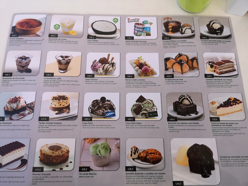 La Boca Restaurante — Carta
