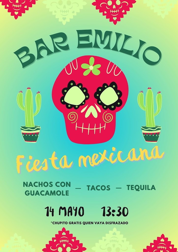 Bar Emilio — Carta