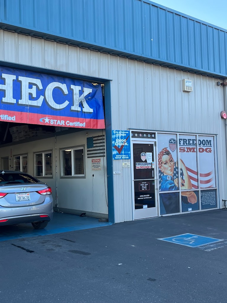 Smog inspection station in Modesto