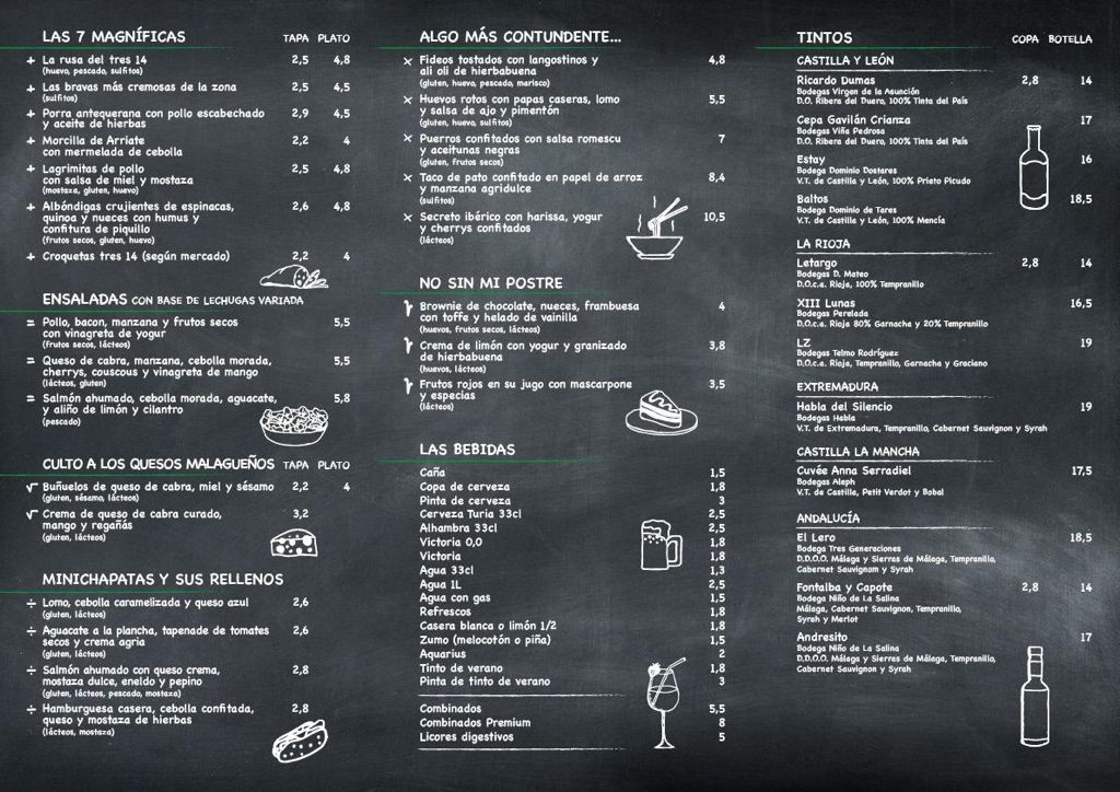 Tres 14 — Carta