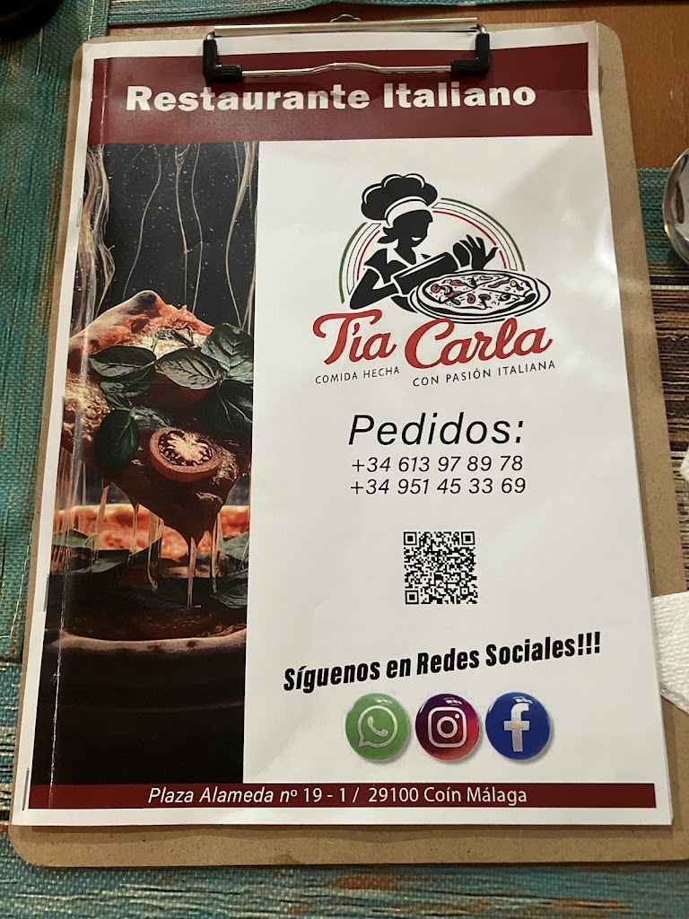 Tia Carla — Carta