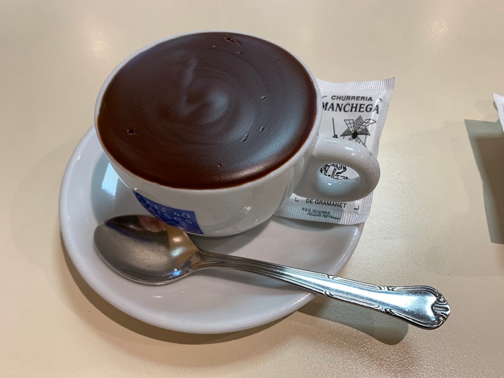 Churreria Manchega — Chocolate caliente