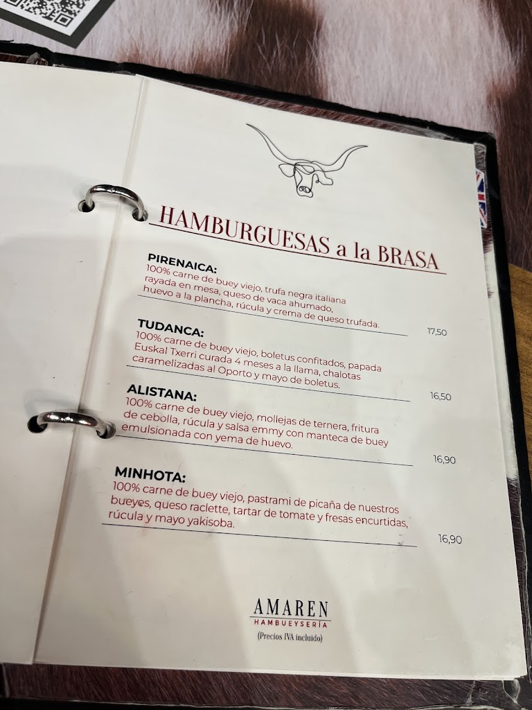 Hambueyseria Amaren — Carta