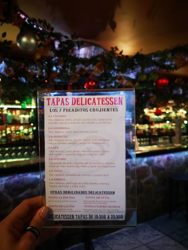 Cafe Teatro Delicatessen — Carta
