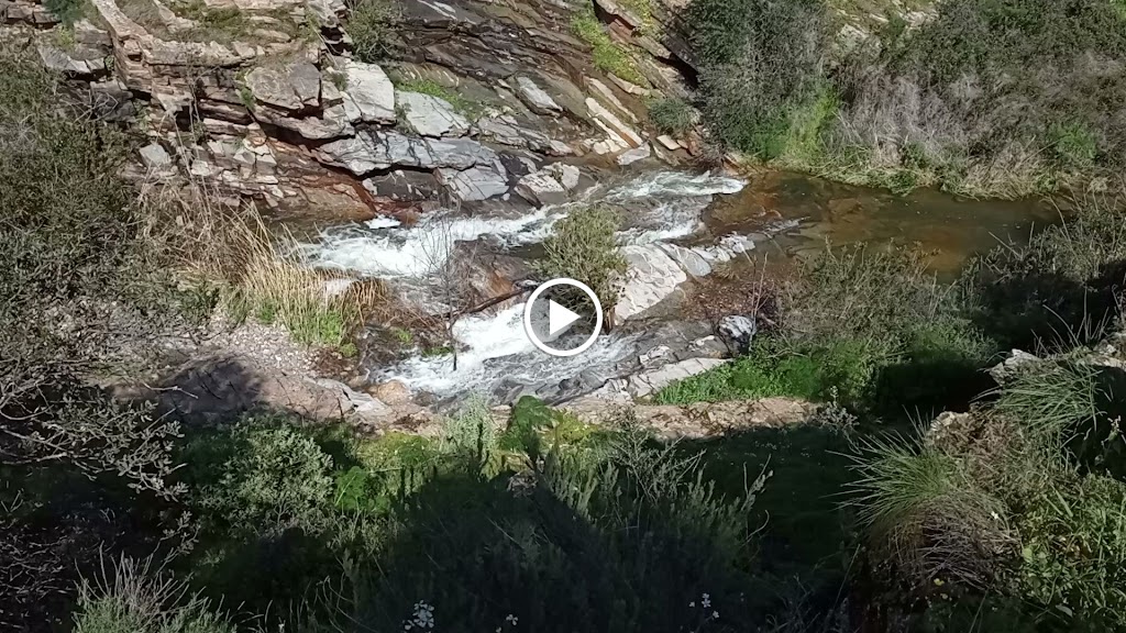 Pequena piscina natural