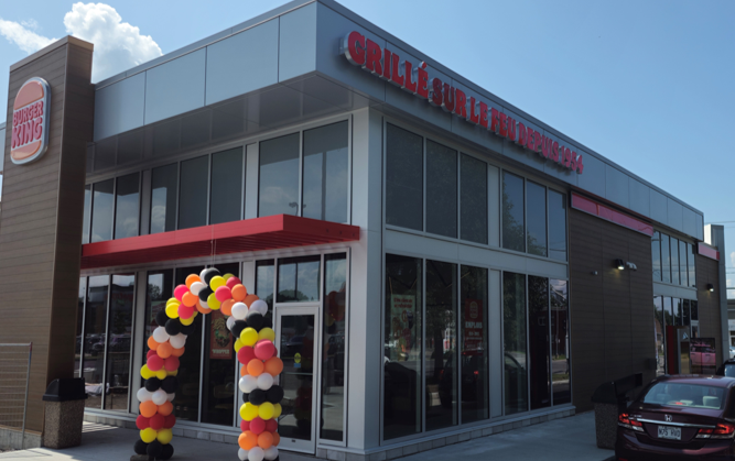Burger King in Victoriaville