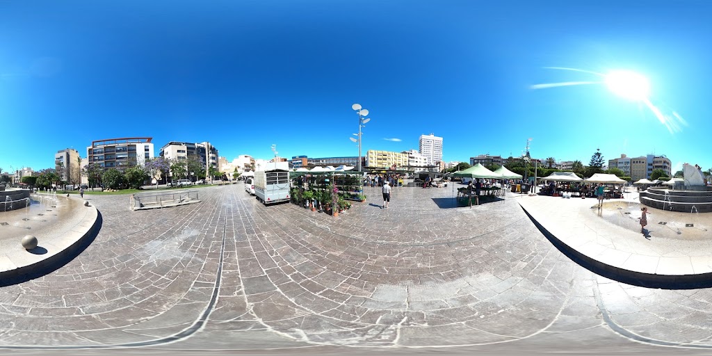 Fuente Plaza Constitucion — Street View y 360deg