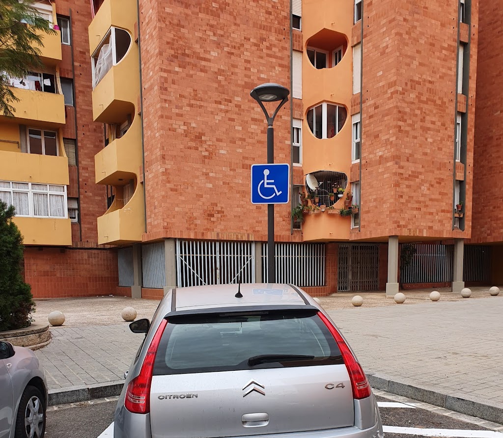 Placa aparcament minusvalids