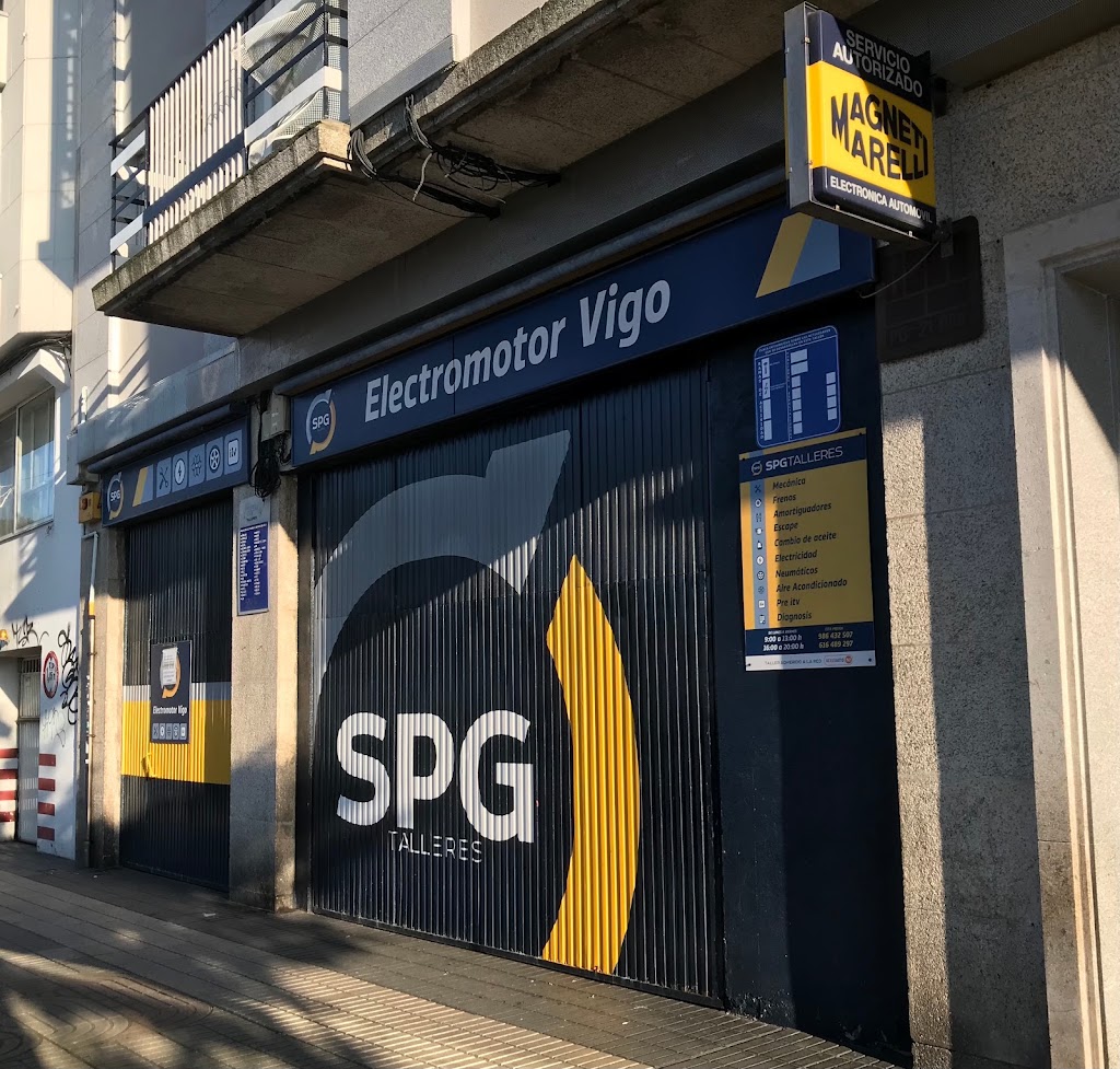 Electromotor Vigo — Exterior