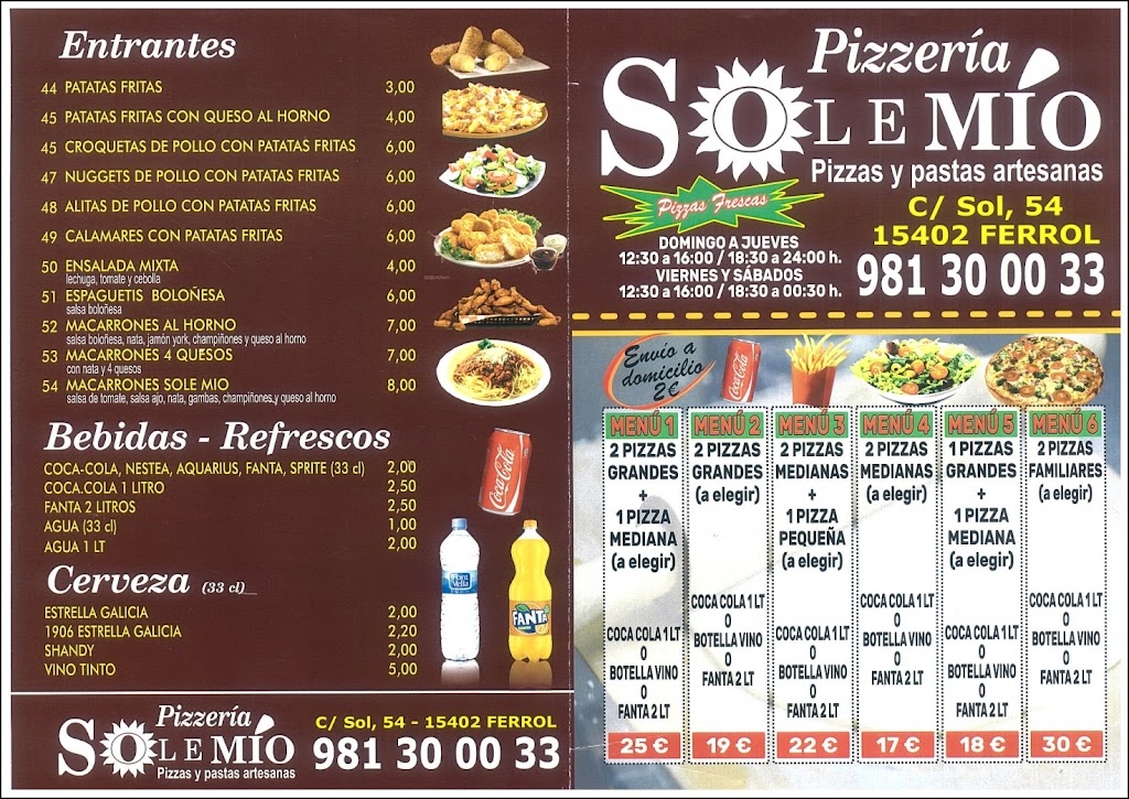 Pizzeria Sole Mio — Del propietario