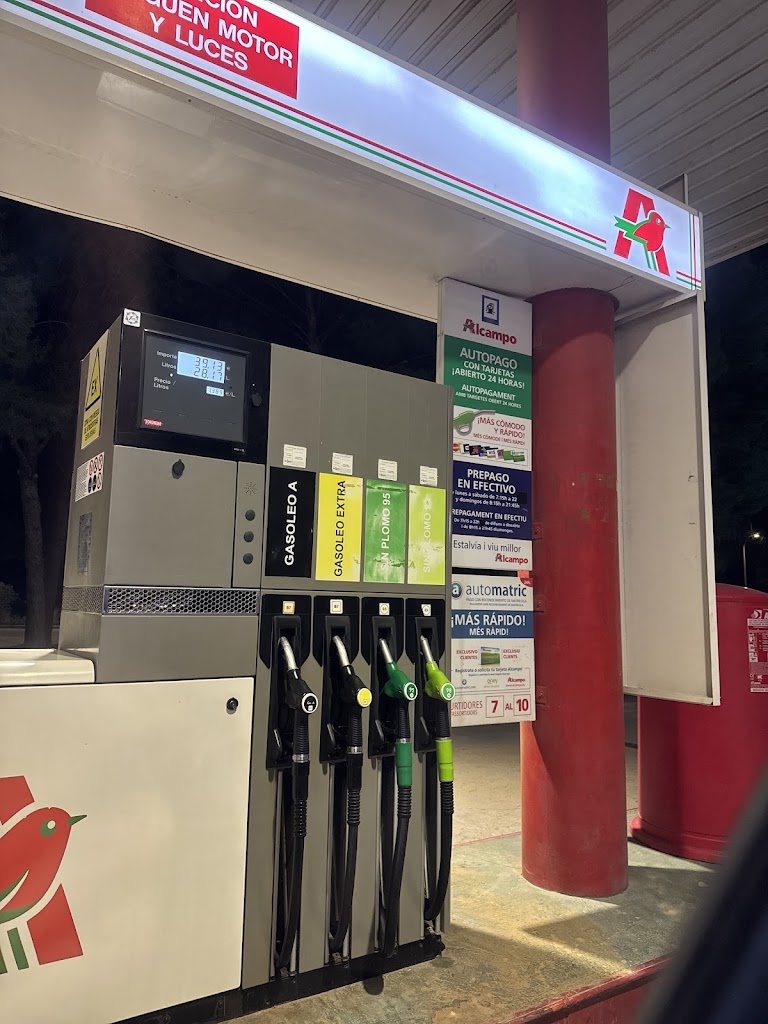 Gasolinera Alcampo — Exterior
