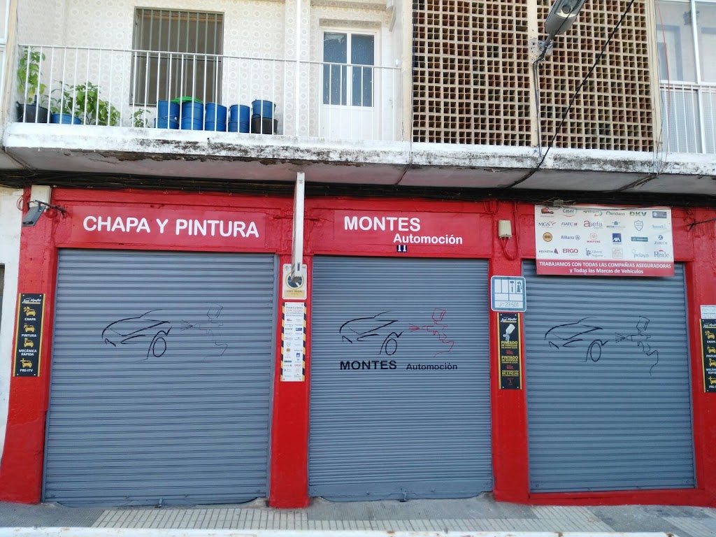 Montes Automocion (Chapa y Pintura) — Exterior