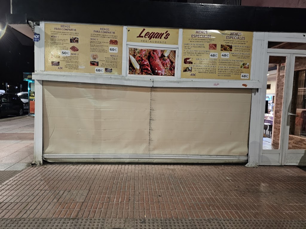 Restaurante LEGAN'S en Mostoles — Carta
