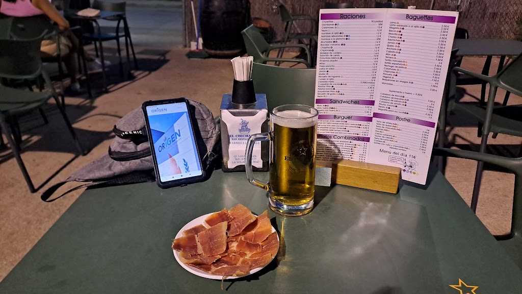 BAR RESTAURANTE CHICHARRO — Carta