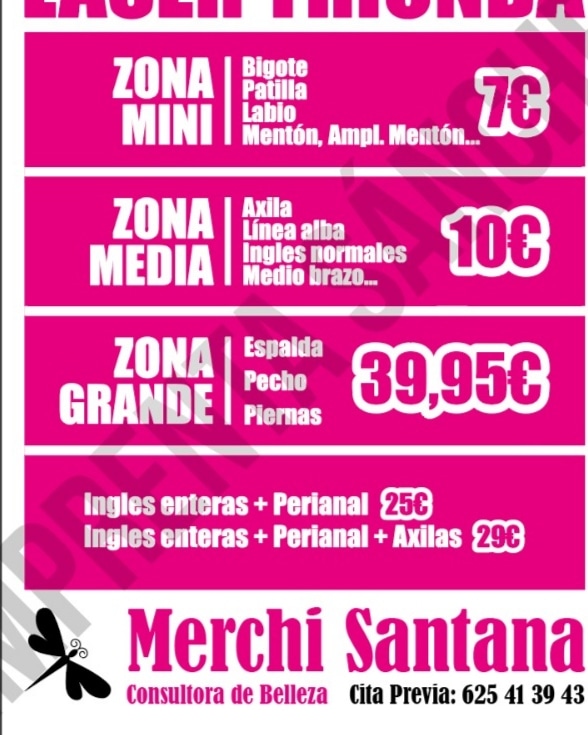 Estetica Merchi Santana — Carta