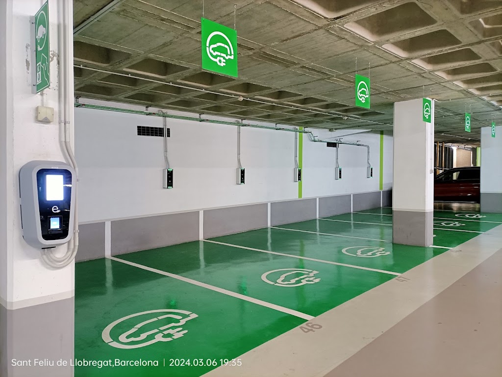 Punto de carga de vehiculos electricos