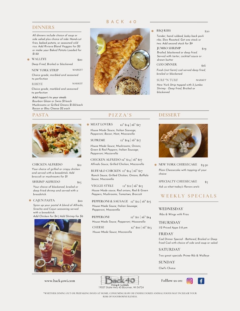  Back 40 Dining & Cocktails