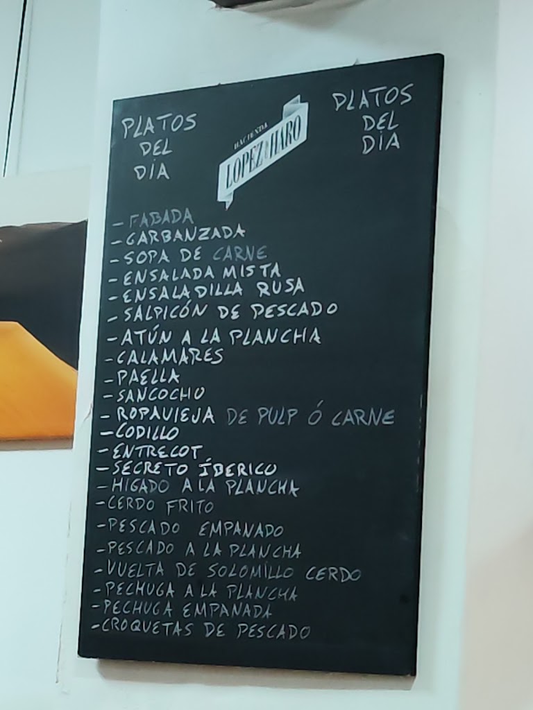 Restaurante Segundo — Carta