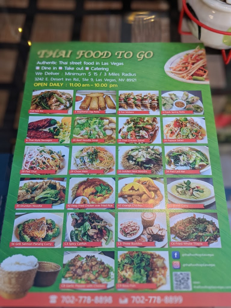 Thai Food To Go