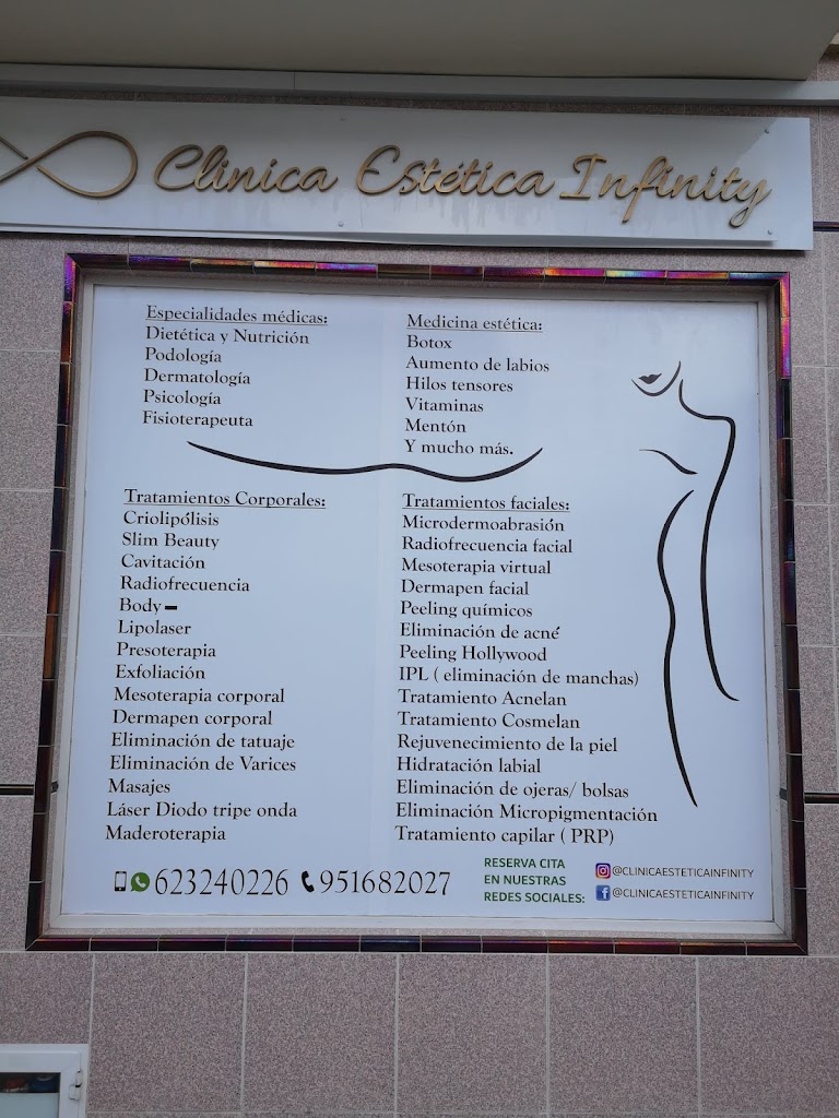 Clinica Estetica y Laser Infinity Alhaurin — Carta