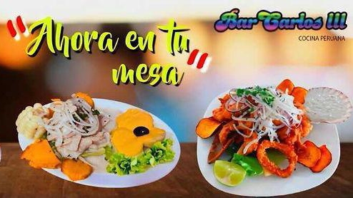 Bar Cafeteria Carlos III — Comida y bebida