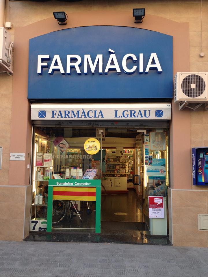 Farmacia Grau Vilalta, Manresa. Parafarmacia.