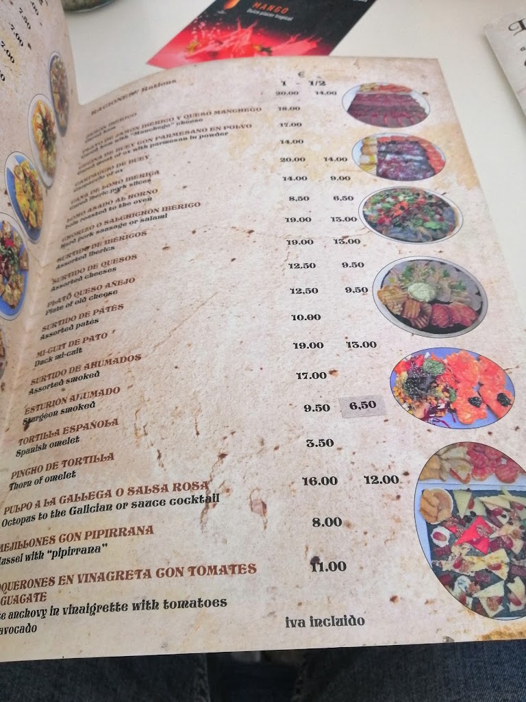 Gastrobar La Trastienda - Roscas y Vinos — Carta